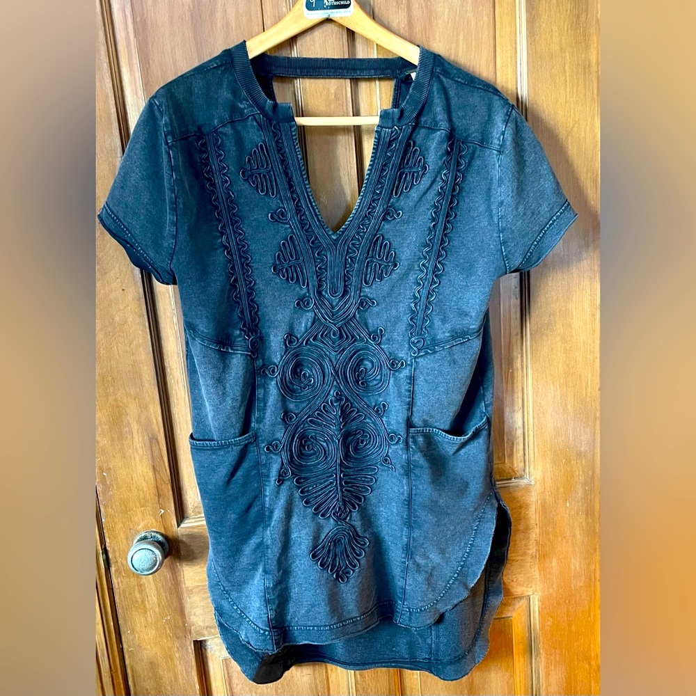 Free People Dress in Charcoal size Small